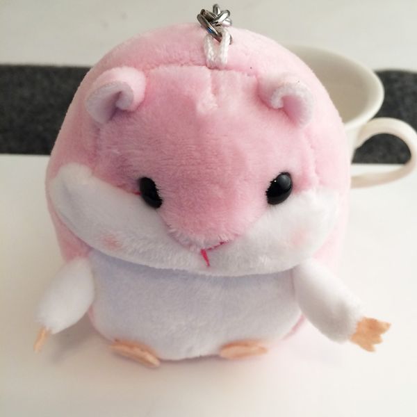 

hamster key chain little hamster plush doll pendant cartoon bag pendanta1, Silver