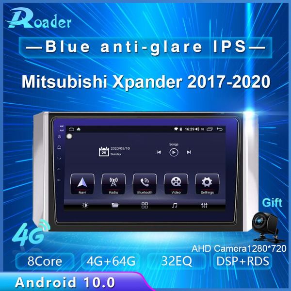 

player roader android 10.0 car dvd for mitsubishi xpander 2021 - 4g/64g multimedia touch screen radio gps
