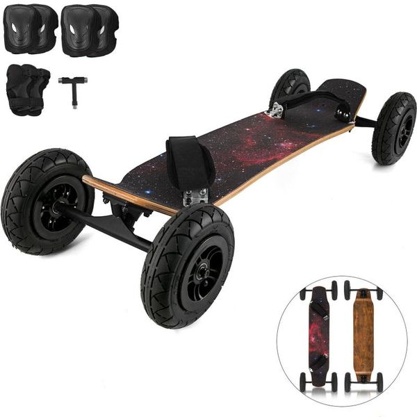 

mountain board teen skateboarding maple