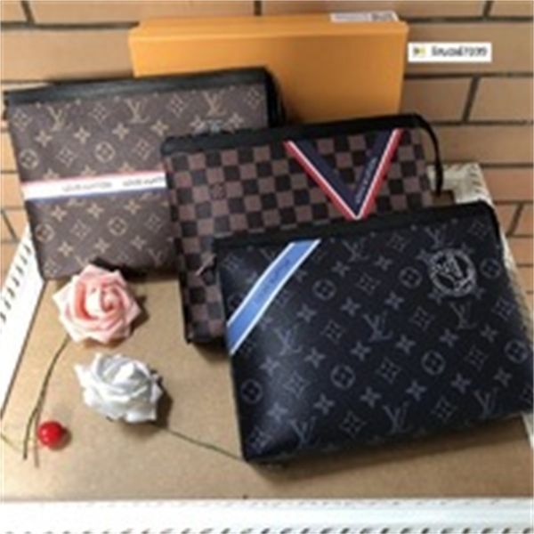 

key brand designer luxury 7o0w storage personal essential items evening m61692 real leather long wallet chain wallets compact purse clutches