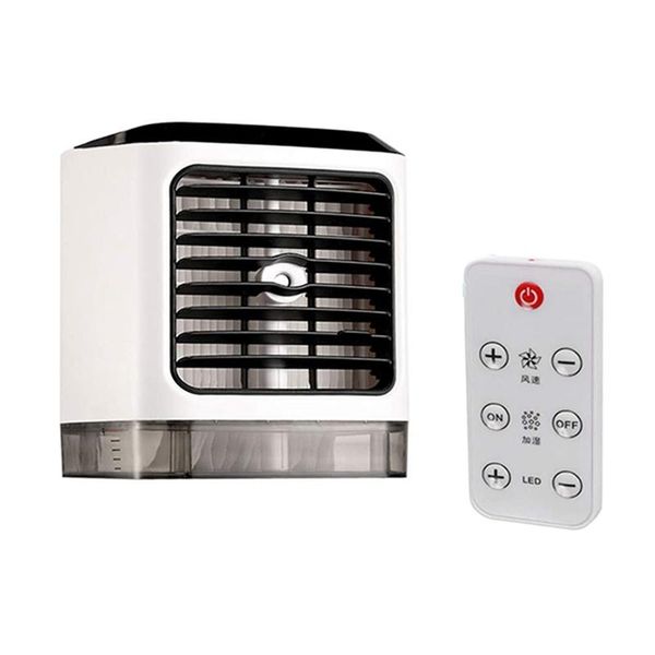 

humidifiers portable air cooler, conditioner with wireless remote control, 3 speed water tank humidifier cooler