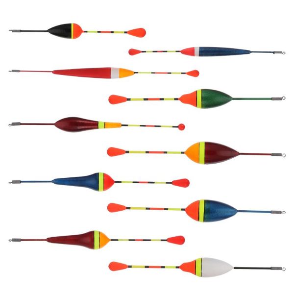 

fishing accessories 10pcs drifting bobbers floats fish drifts buoyancy bobber