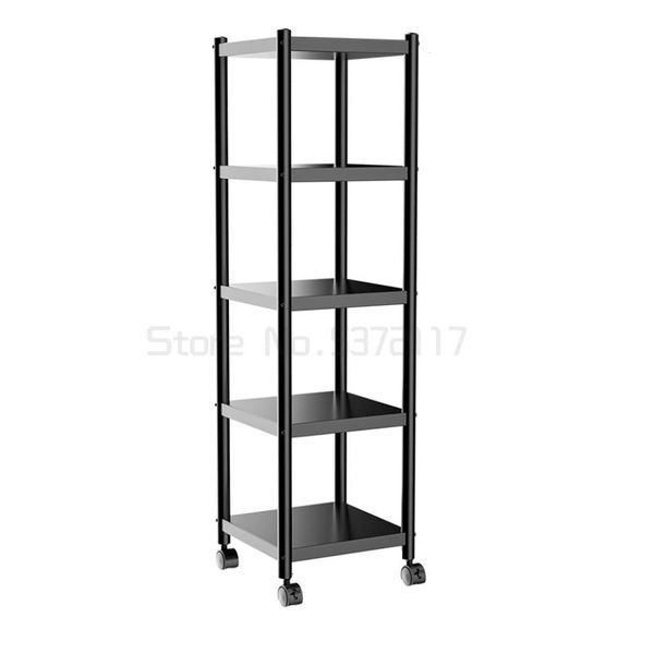 

hooks & rails kitchen slotted storage rack floor multi-functional microwave oven household