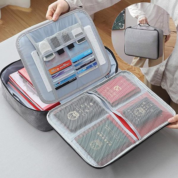 

storage bags document bag organizer file boxes bins basket drawer container home