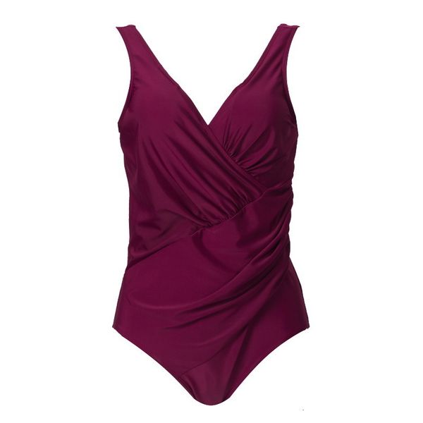 

2020 one piece swimsuit open back solid color new style
