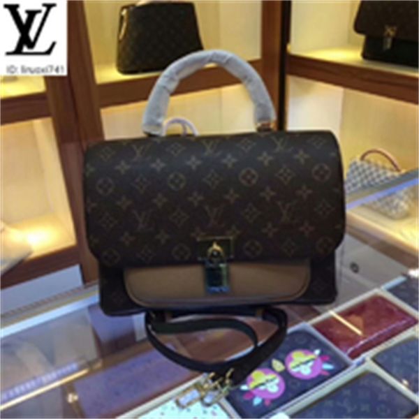 

brand designer luxury xxtm m44286 camel grain messenger bag women handbags iconic bags handles shoulder bags totes cross body bag clutch