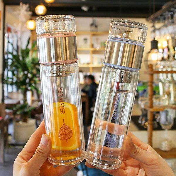 

transparent glass cup with lid wedding set water japanese eco friendly reusable taza desayuno grande creative bd50gg wine glasses