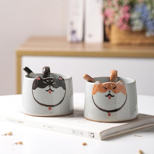 

mugs creativity akita dog 320ml coffee tea cup north europe style fashion design turkish cups