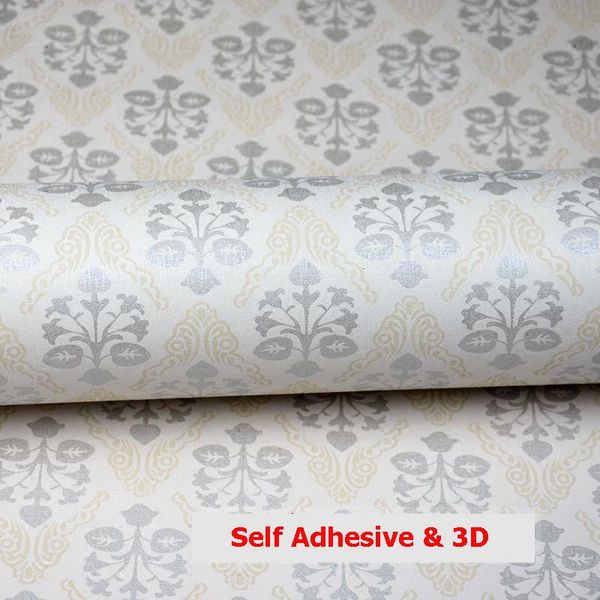 

vintage european damask tree wallpaper 3d self adhesive waterproof furniture wallpapers room decoration papel de pared p059