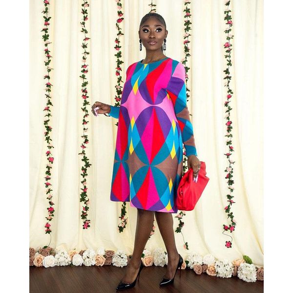 

women's swimwear fashion fall clothes print loose dress evening maxi dresses for women gothic club outfit streetwear wholesale items, White;black