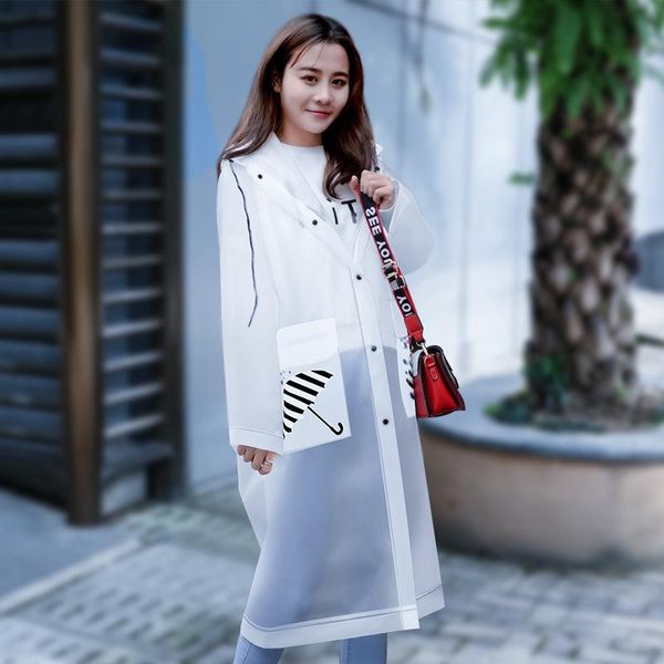 

raincoats rainproof fashion travel hiking raincoat transparent outdoor universal portable poncho
