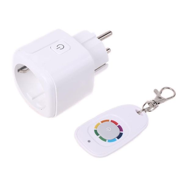 

smart home control 433mhz wireless rf remote office wifi power timer socket eu