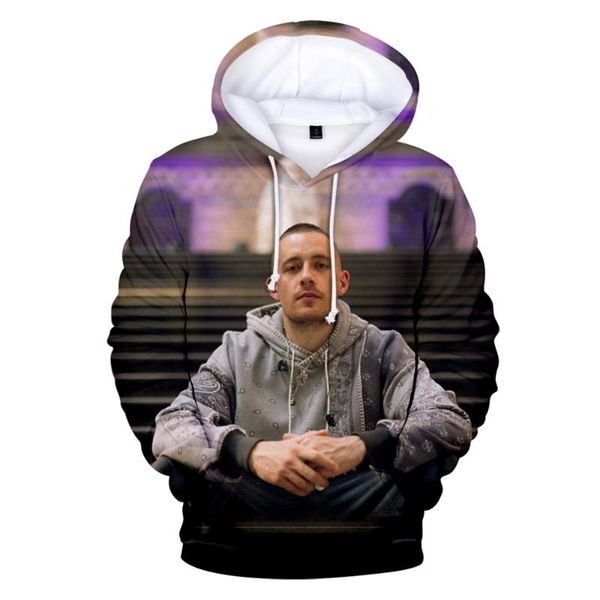 

men's hoodies & sweatshirts dermot kennedy 3d print fashion fall winer suit sportswear hooded women/men punk hip hop style the, Black
