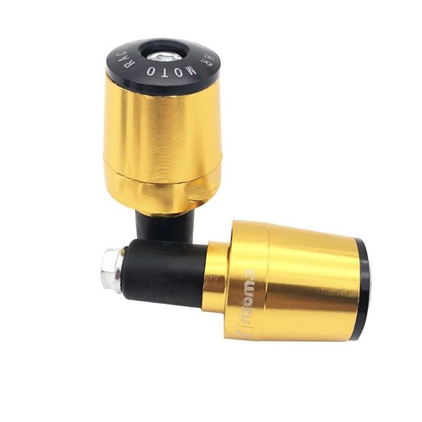 

handlebars 1 pair universal cnc aluminum plugs easy install protective handle accessories anti vibration slider 22mm motorcycle bar end