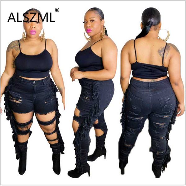 

women's pants & capris all black high pockets hip skinny tight club party lady fashion trouser street, Black;white