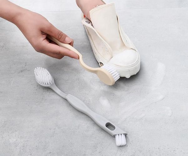 

clothing & wardrobe storage head portable shoes cleaning tools shoe brush sneakers washing brushes long handle plastic household cleaner