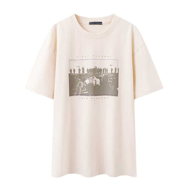 

women's t-shirt slim girls soft cotton tshirts 2021 summer fashion ladies sweet print tees loose women bomb chic o5q2, White
