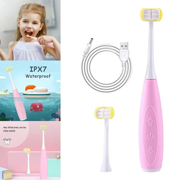 

smart electric toothbrush rechargeable charging with heads teeth tooth brush deep cleaning oral care