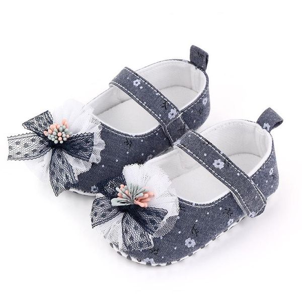 

first walkers autumn baby girl anti-slip casual walking shoes bowknot sneakers soft soled exceptionally comfortable breathable