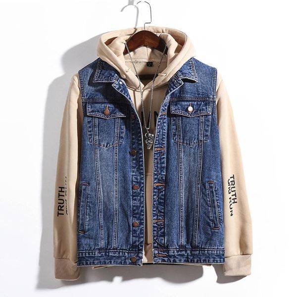 

men's vests large size 5xl 6xl 7xl denim vest 2021 classic style fashion casual sleeveless jeans jacket male brand clothes, Black;white