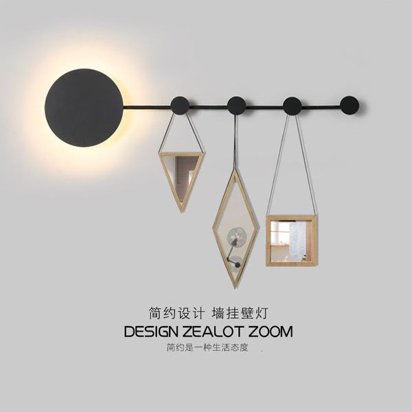 

wall lamp led modern nordic el cloakroom, trim room, bedroom corridor, passage hall decorative