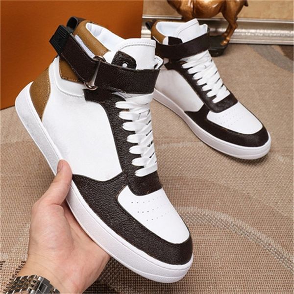 

rivoli trainers high shoes luxurys designers sneaker luxembourg lace up vintage casual shoe chaussures calfskin tattoo traine urshoeszone, Black