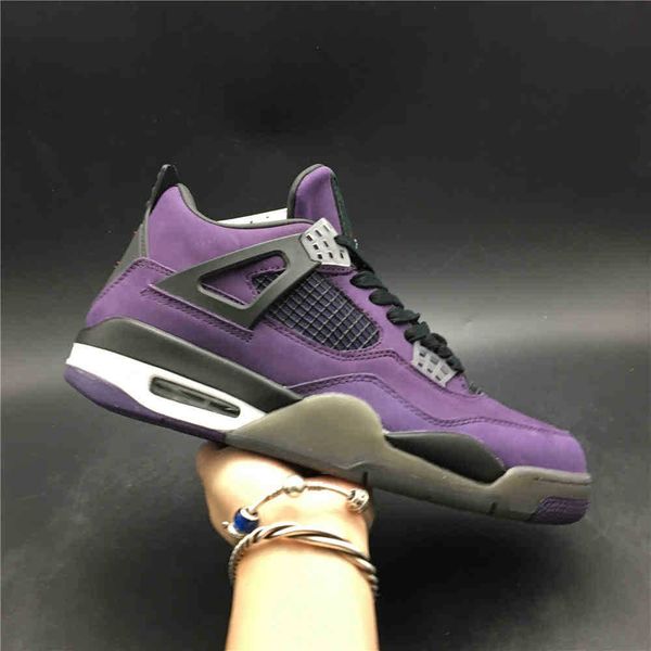 

jumpman 4 4s fashion shoe purple mens basketball shoes4oec