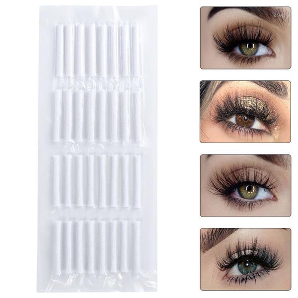 

perfect 3size eyelashes perm rods false eyelash perming cotton swab shields pads lash lifting curlers assist tool1
