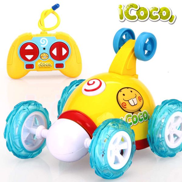 

electric/rc car children's rechargeable rollover stunt electric toy boy yimi tipping bucket remote control car