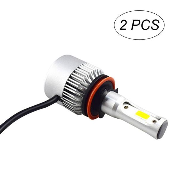 

other lighting system 2pcs s2 led headlight bulb 36w 9-32v 8000lm waterproof high beam low integrated headlamp car head light(h11)