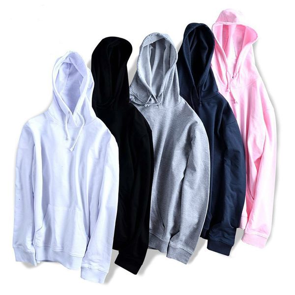 

men's hoodies & sweatshirts european size makes man hoodie 2021 male autumn hip hop streetwear sweatshirt with man's hood solid co, Black