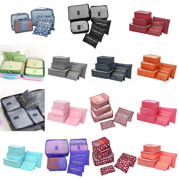 

clothing & wardrobe storage 6 pcs set large capacity travel bag with reinforced zipper duvets blankets sheets stored laundry clothes