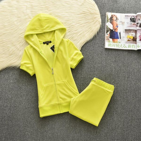 

two piece dress 2021 women's brand velvet fabric tracksuit knee length pant suits velour suit women track hoodies and pants, White