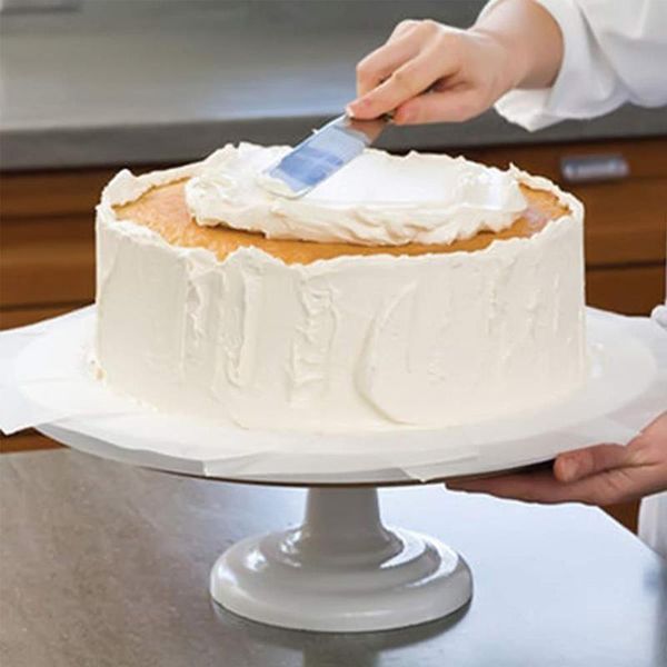 

baking & pastry tools 11 inch rotating cake turntable anti-skid round stand decorating dough icing spatula