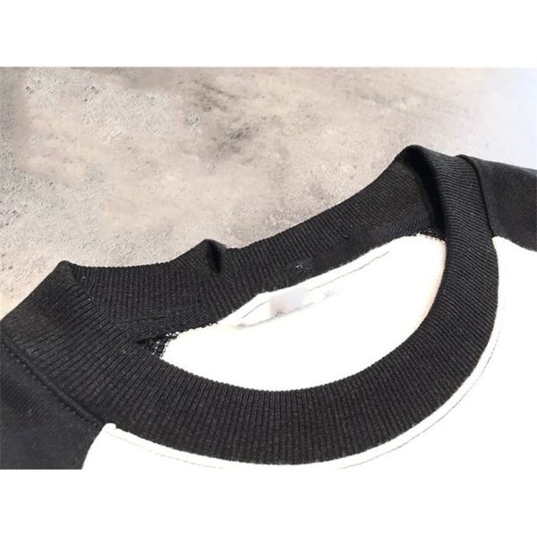 

autumn winter 2021 new round neck sweater for men and women, Black