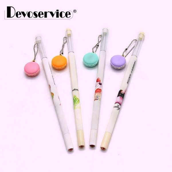 

gel pens 3pcs/pack cute candy pen fresh food shape kt dessert writing with pendant stationery office material school supplies