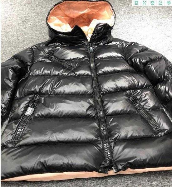 

winter monclair black outerwear men france down parkas coat short oblique zippers pink lining down jackets no2102