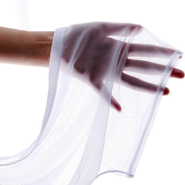 

underpants for panties transparent men boxer shorts ice silk see-through underwear low waist male lingerie gays, Black;white