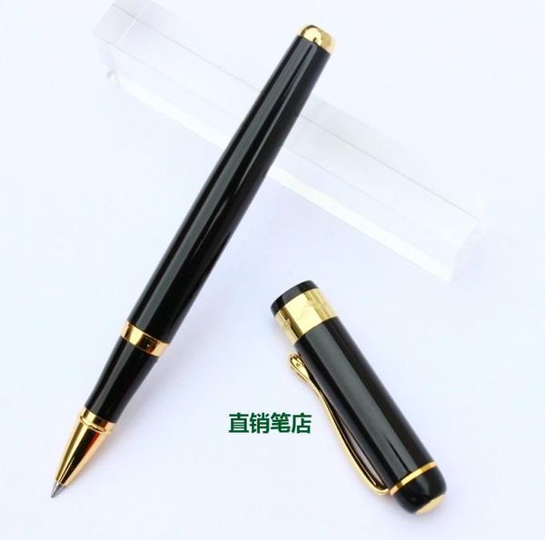 

authentic baoer black light golden orb pen/signature pen company gift ballpoint pens, Blue;orange