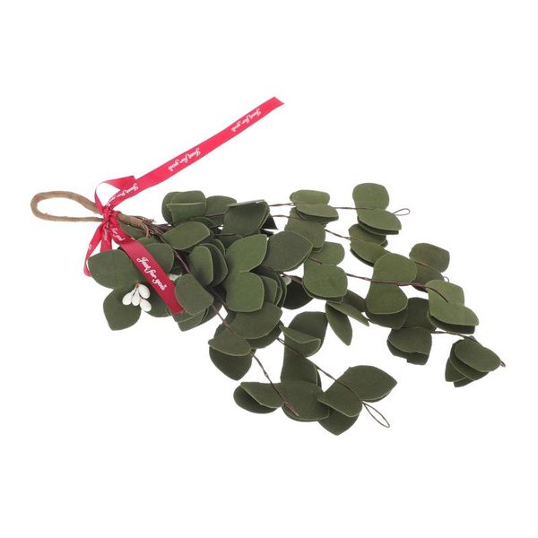 

decorative flowers & wreaths 1pc simulated leaf wall pendant home hanging decor