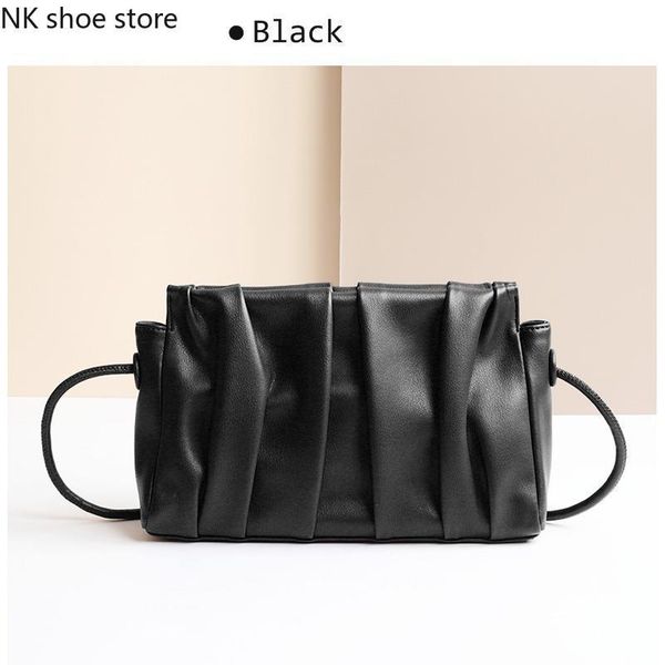 

evening bags fashion design cloud quality leather women shoulder bag ladies simple texture handbags female crossbody