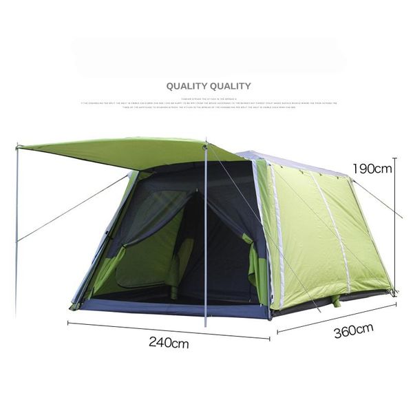 

landwolf special large outdoor camping 2rooms for 5-8 people big family party travel team tent multiplayer tents and shelters