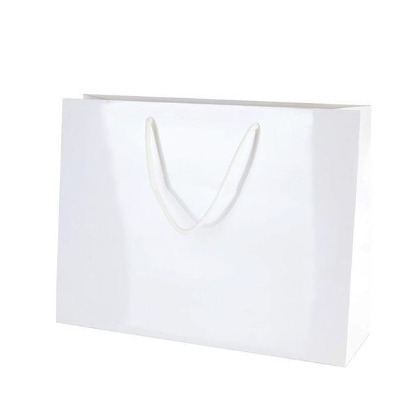 

gift wrap 10 pcs with rope birthday shopping white cardboard packaging party supplies wedding diy handmade cosmetics handbag bag