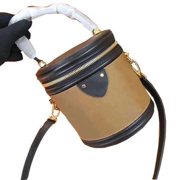

2021women luxurys designers bag newly fashion cannes beauty case cosmetic cylinder mini bags classic presbyopic handbags shoulder printed cr
