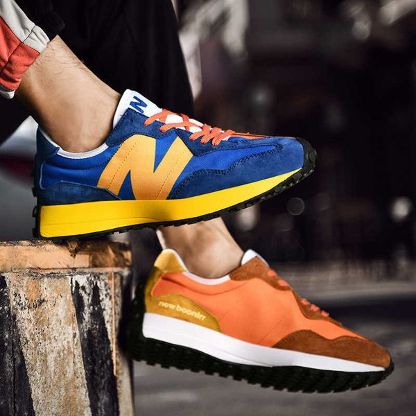 

2021 nb versatile 327 sports sho forrt gump casual running daddy trend