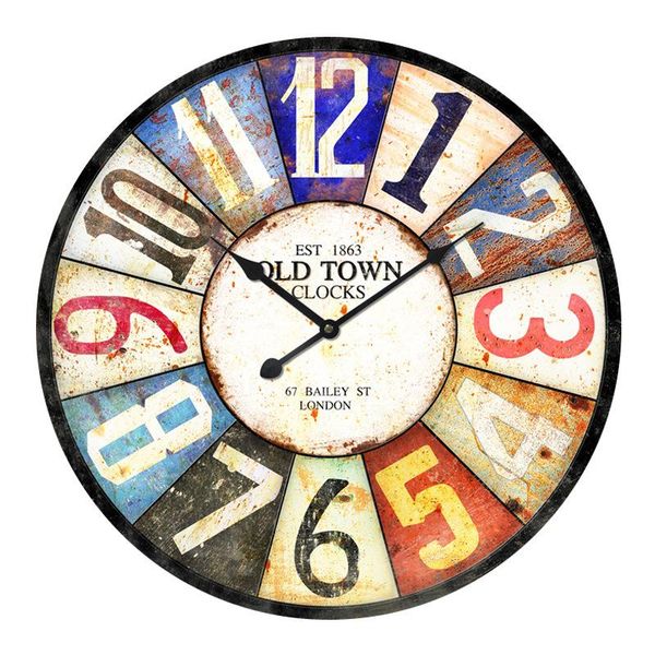 

creative fashion quartz clock simple living room bedroom iron home wall clocks