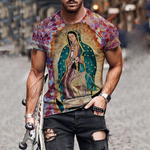 

men's t-shirts plus size men short sleeve 3d printed abstract casual summer slim sleeves round neck tee, White;black