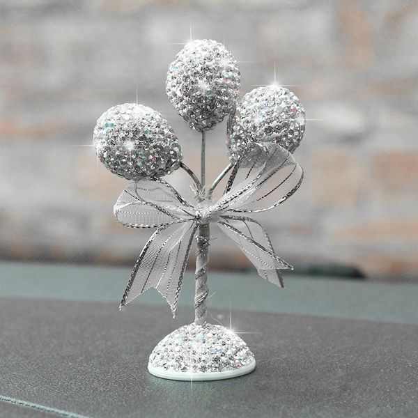 

interior decorations creative balloon pendulum car diamond-encrusted decoration with diamond