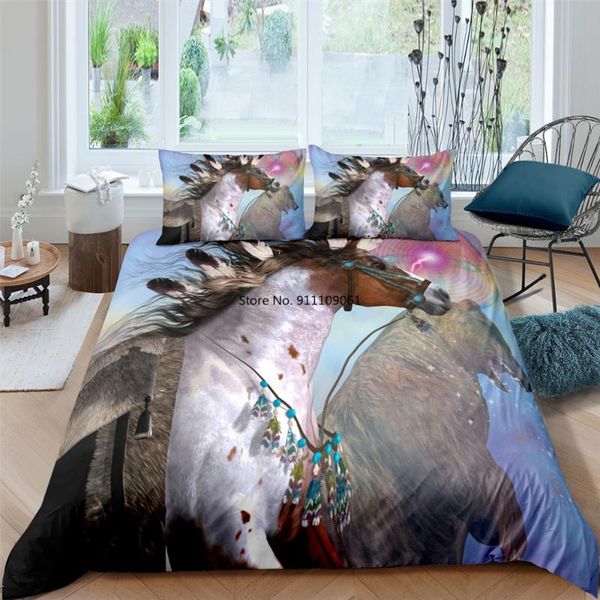 

bedding sets 2/3pcs kids adults bedroom decor style 3d feathers set king size duvet cover and pillowcase home textiles
