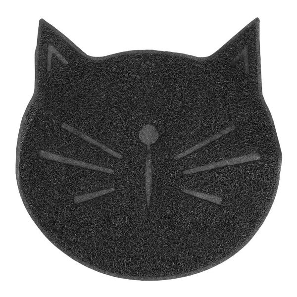 

cat beds & furniture 1pc household litter mat non-slip pet face shaped supplies